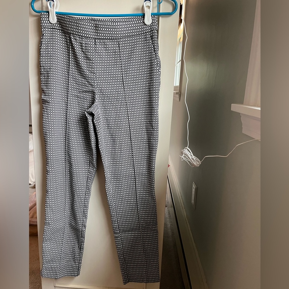 Jules & Leopold Monochrome Geometric Pants